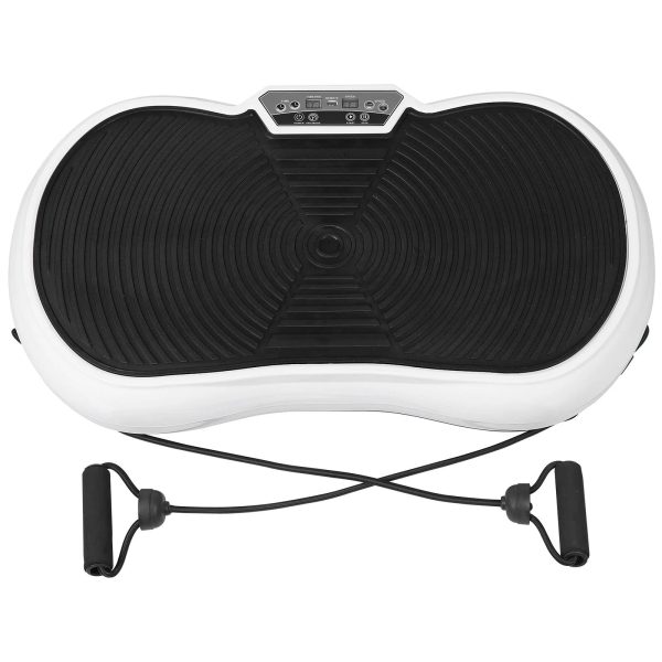 Vibration Plate Exercise Machine Training Equipment for Weight Loss Toning Whie - Image 11