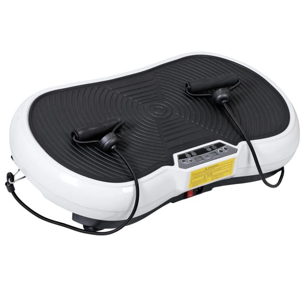 Vibration Plate Exercise Machine Training Equipment for Weight Loss Toning Whie - Image 14