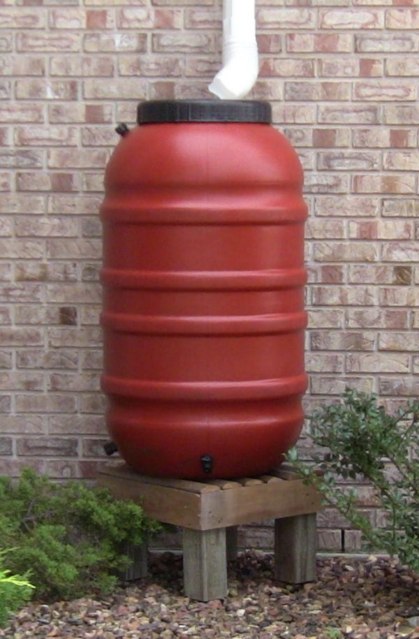 UpCycle Products 55 Gallon Terra-Cotta Rain Barrel - Image 3